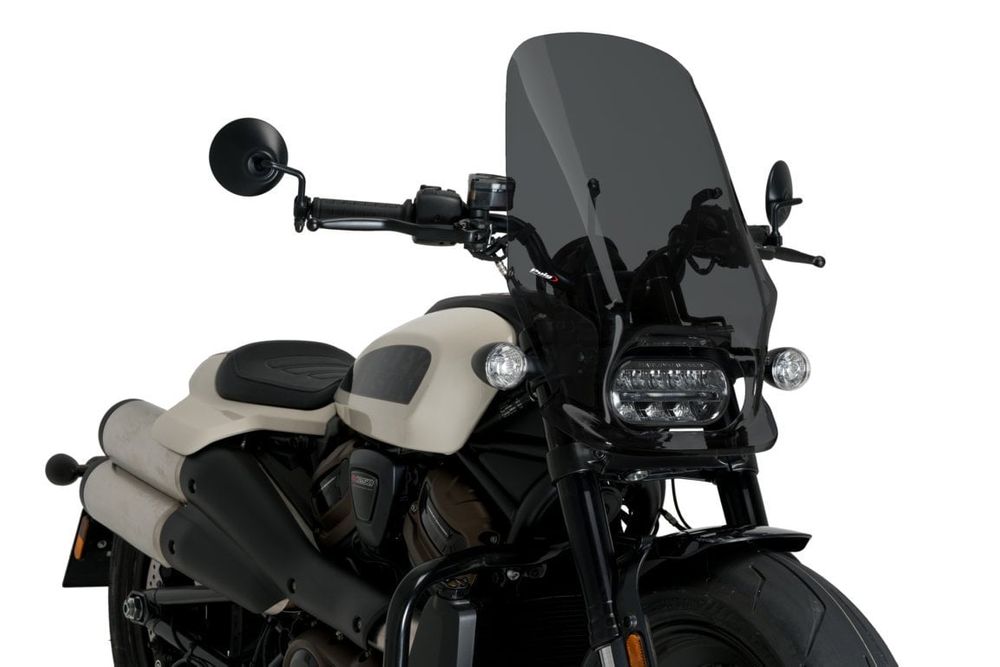 PUIG 21322F New Generation Touring passend fuer HARLEY DAVIDSON SPORTSTER S RH1250S Stark getönt