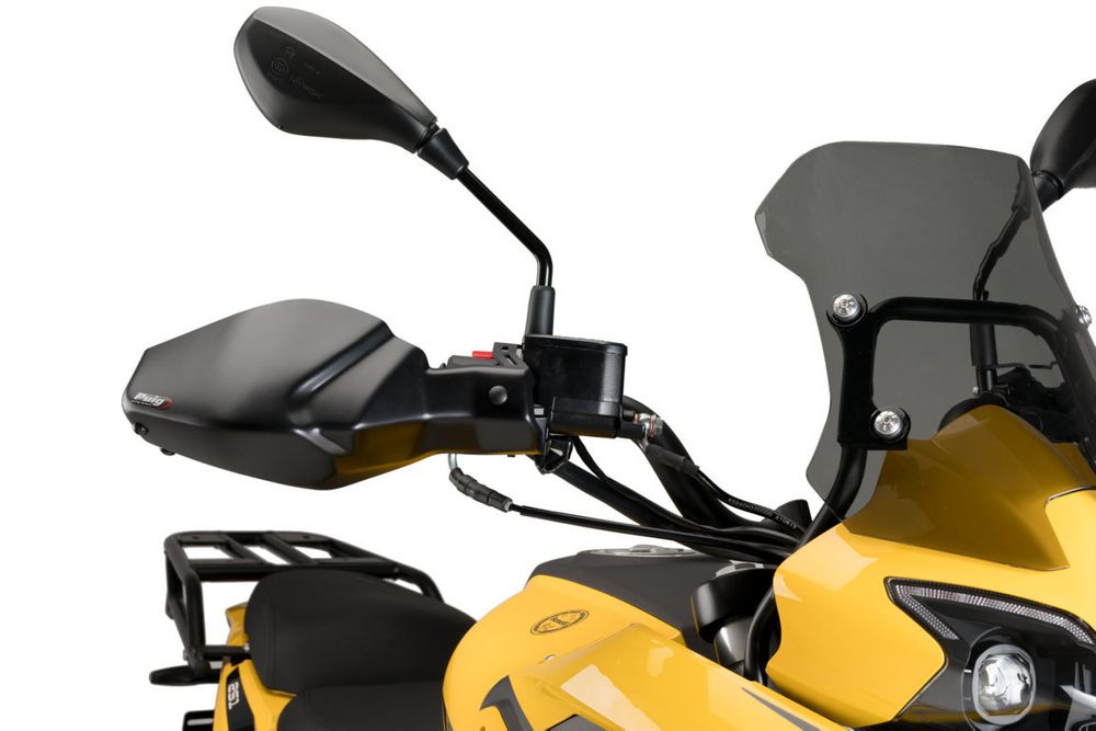 PUIG 21335J Handschutzprotektoren passend fuer BENELLI TRK 251 Mattschwarz