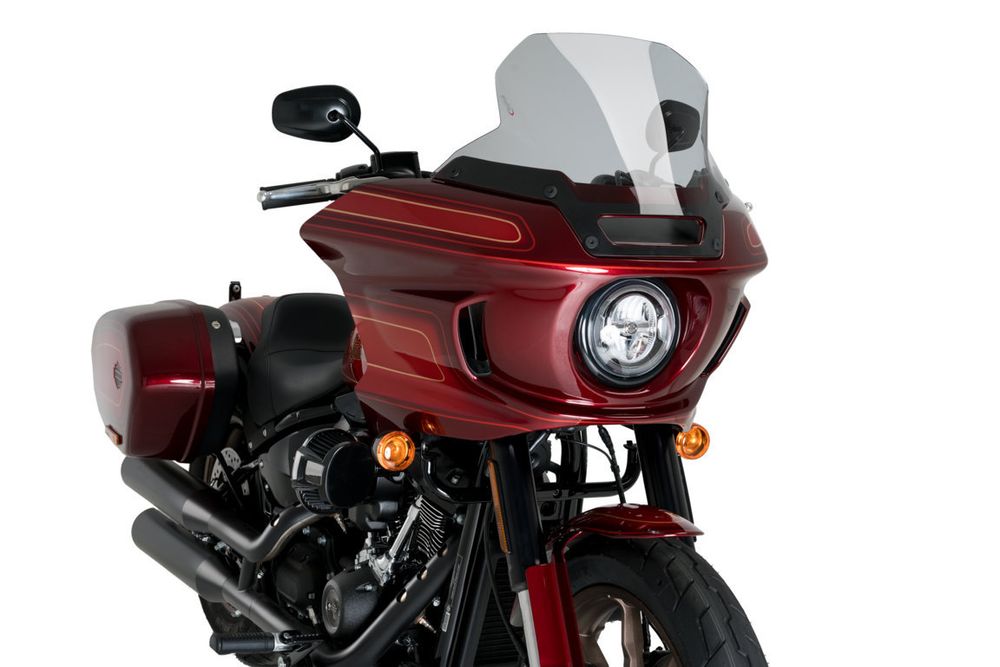 PUIG 21366H High-Road Touring passend fuer HARLEY DAVIDSON SOFTAIL LOW RIDER ST FXLRST Getönt