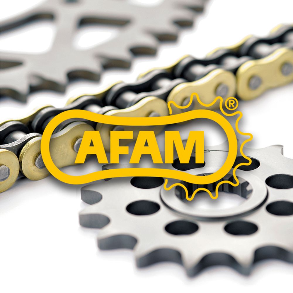 SP 3026040 AFAM Kettenkit 420MX2 14/50 Standard - Ultra leicht Selbstreinigend Kettenrad passend fuer HUSQVARNA CR 65