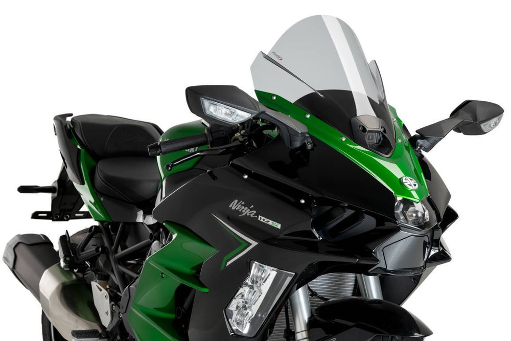 PUIG 21714H Z-Racing Scheibe passend fuer KAWASAKI NINJA H2 SX SE Getönt