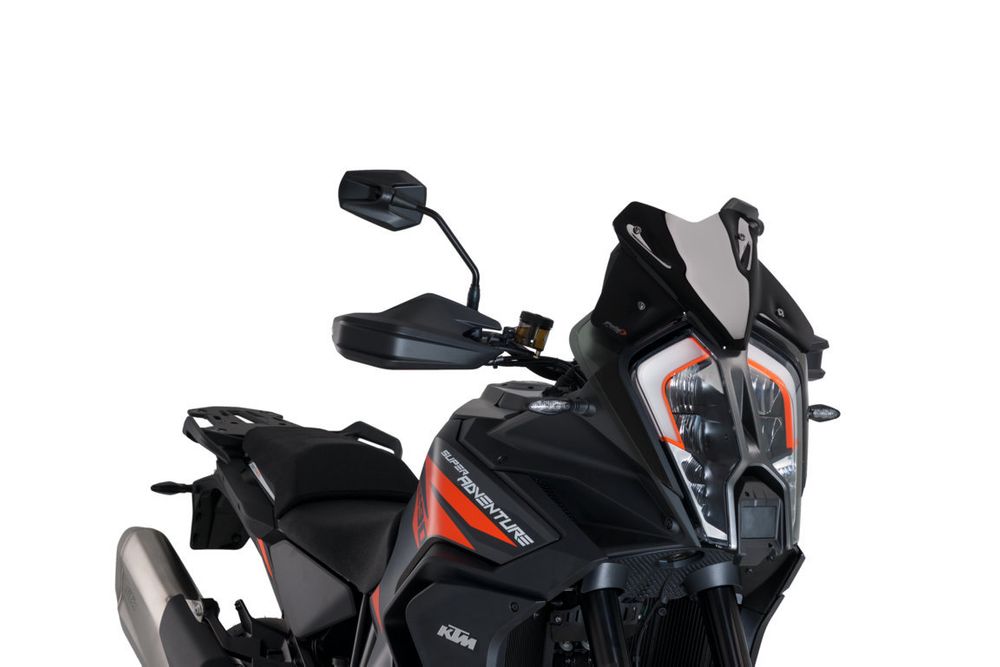 PUIG 20401N Sportscheibe passend fuer KTM 1290 SUPER ADVENTURE R Schwarz