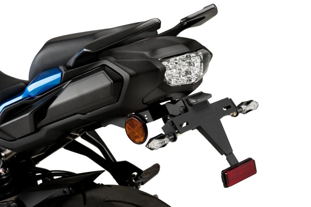 PUIG 21142N Kennzeichenhalters passend fuer SUZUKI GSX-S1000GT Schwarz