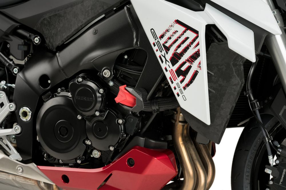 PUIG 7721N Sturzpads R19 passend fuer SUZUKI GSX-S1000 Schwarz