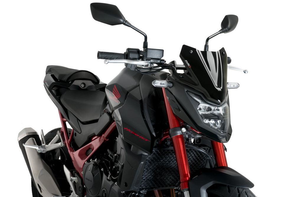 PUIG 21479N New Generation Sport passend fuer HONDA CB750 HORNET Schwarz
