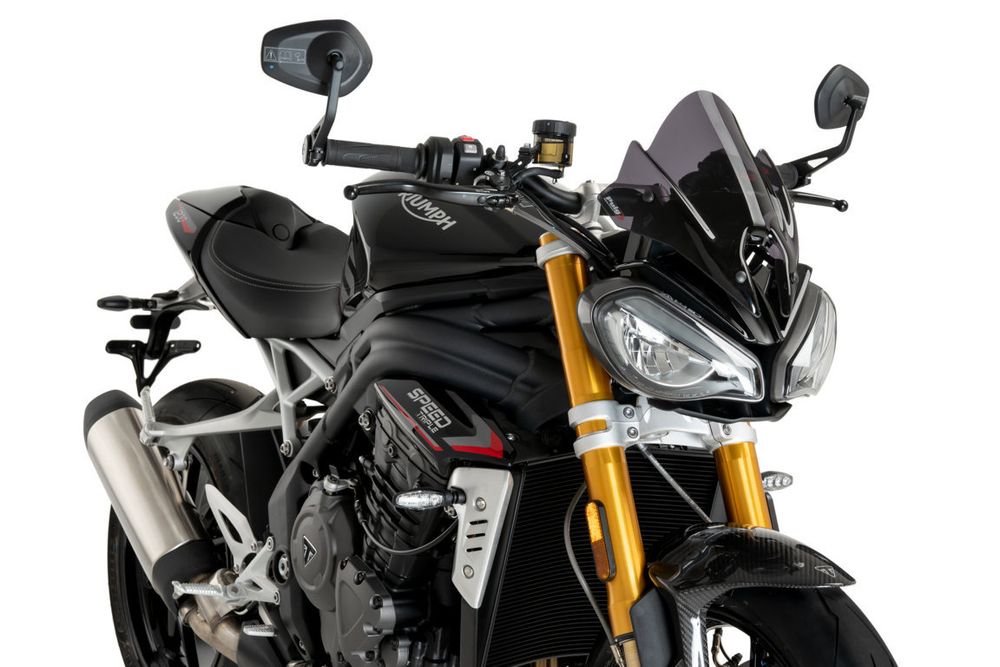 PUIG 20795F New Generation Sport passend fuer TRIUMPH SPEED TRIPLE 1200 RS Stark getönt