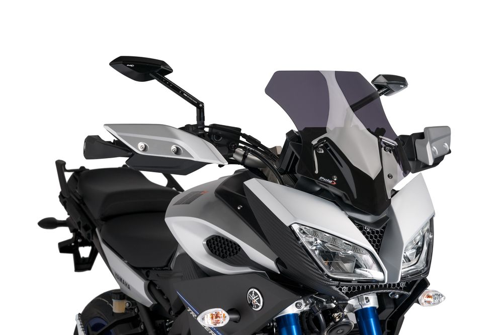 PUIG 7645F Sportscheibe passend fuer YAMAHA MT-09 TRACER Stark getönt