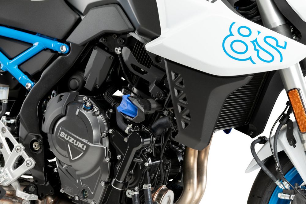 PUIG 21621N Sturzpads R19 passend fuer SUZUKI GSX-8S Schwarz