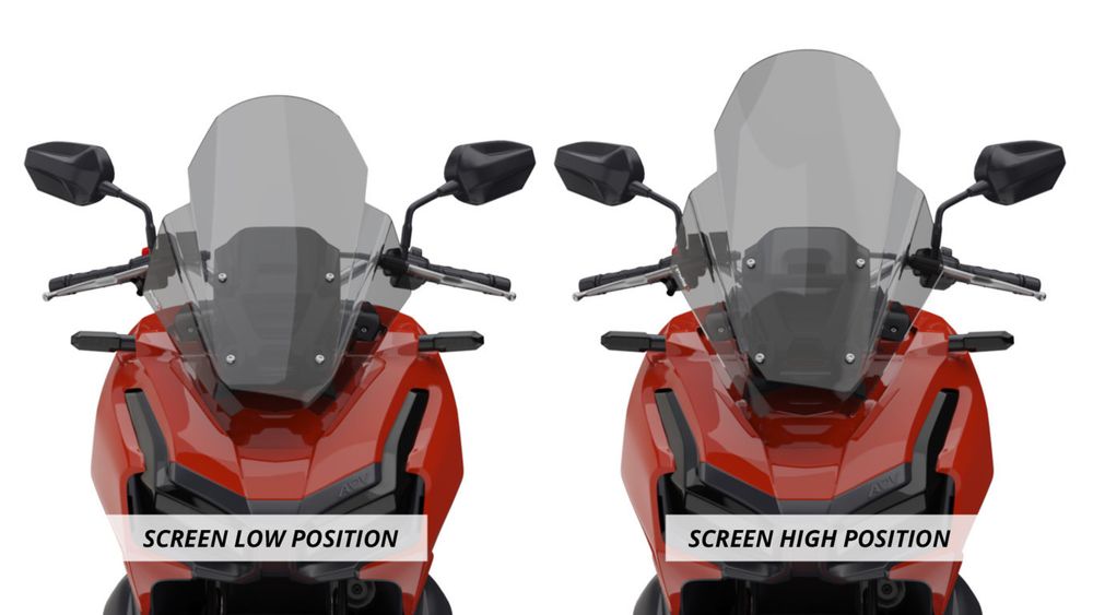 PUIG 21429H Windschutzscheibe V-Tech Line Touring passend fuer HONDA ADV 150 Getönt
