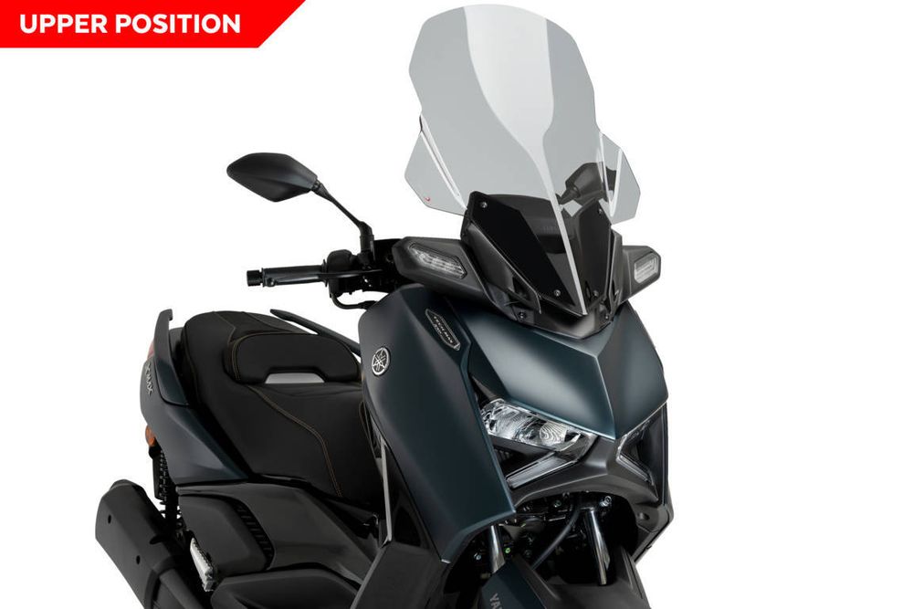 PUIG 21745H Windschutzscheibe V-Tech Line Touring passend fuer YAMAHA X-MAX 125 Getönt
