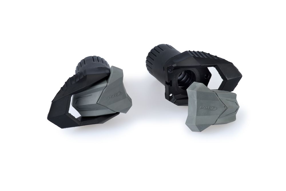 PUIG 3150N Sturzpads R19 passend fuer UNIVERSAL UNIVERSAL Schwarz