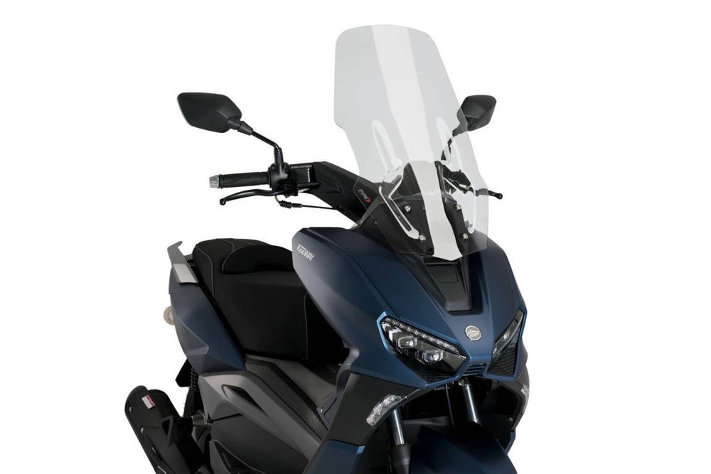 PUIG 20713W Windschutzscheibe V-Tech Line Touring passend fuer KEEWAY VIESTE 125 ie 4T Transparent