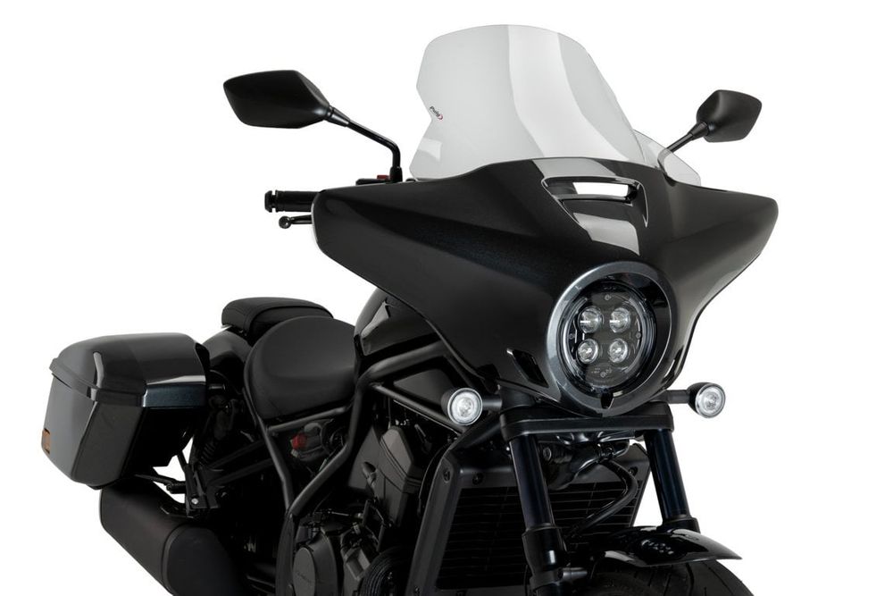 PUIG 21545W High-Road Touring passend fuer HONDA CMX1100 TOURING REBEL Transparent