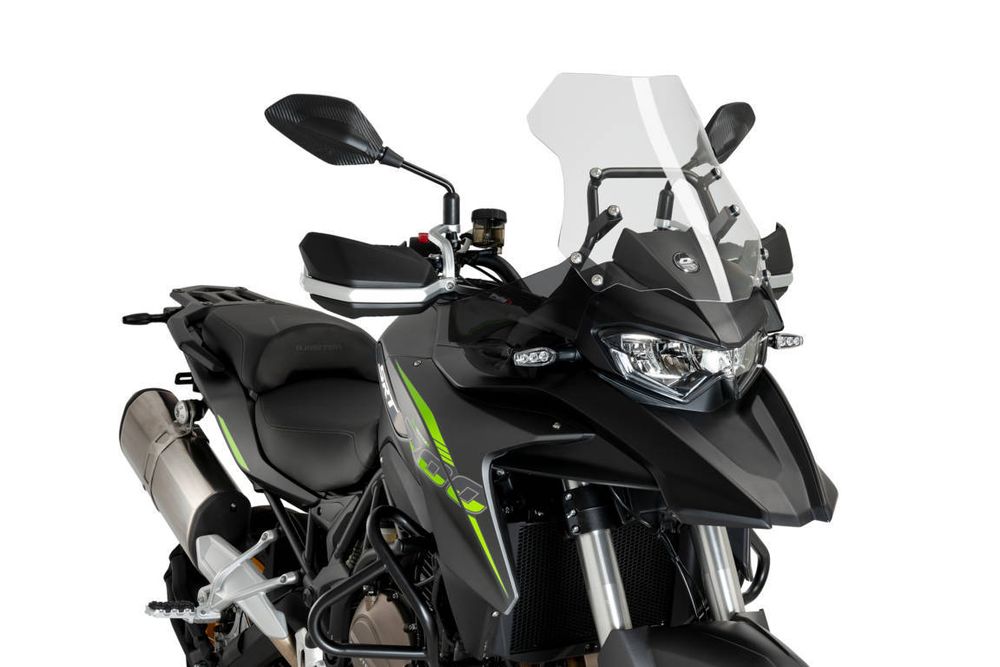 PUIG 21772F Windabweiser Extended passend fuer QJ SRT 700X TRAIL Stark getönt