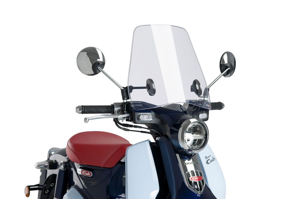 PUIG 3491W Rollerscheibe Urban  passend fuer HONDA SUPER CUB C125 Transparent