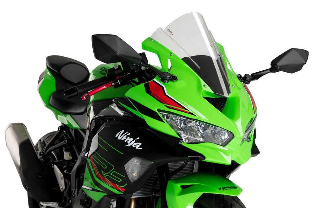 PUIG 21767W Z-Racing Scheibe passend fuer KAWASAKI ZX-4R NINJA Transparent