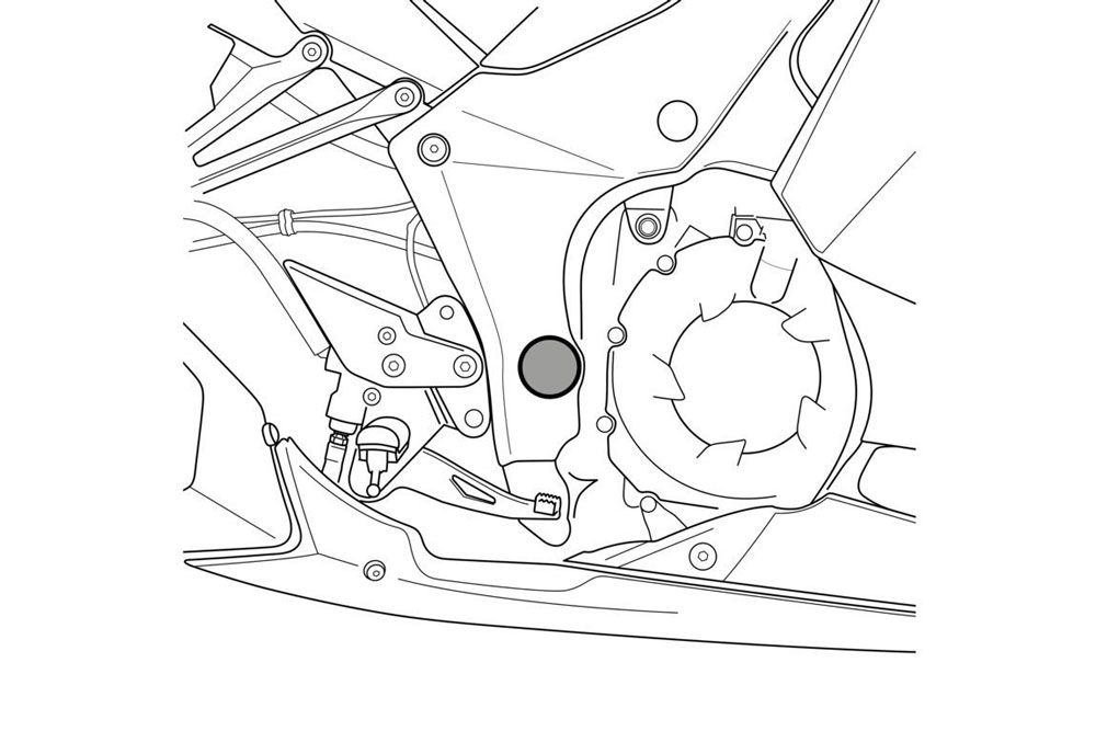 PUIG 3509N Verkleidungsaufsätzte passend fuer KAWASAKI Z1000 Schwarz