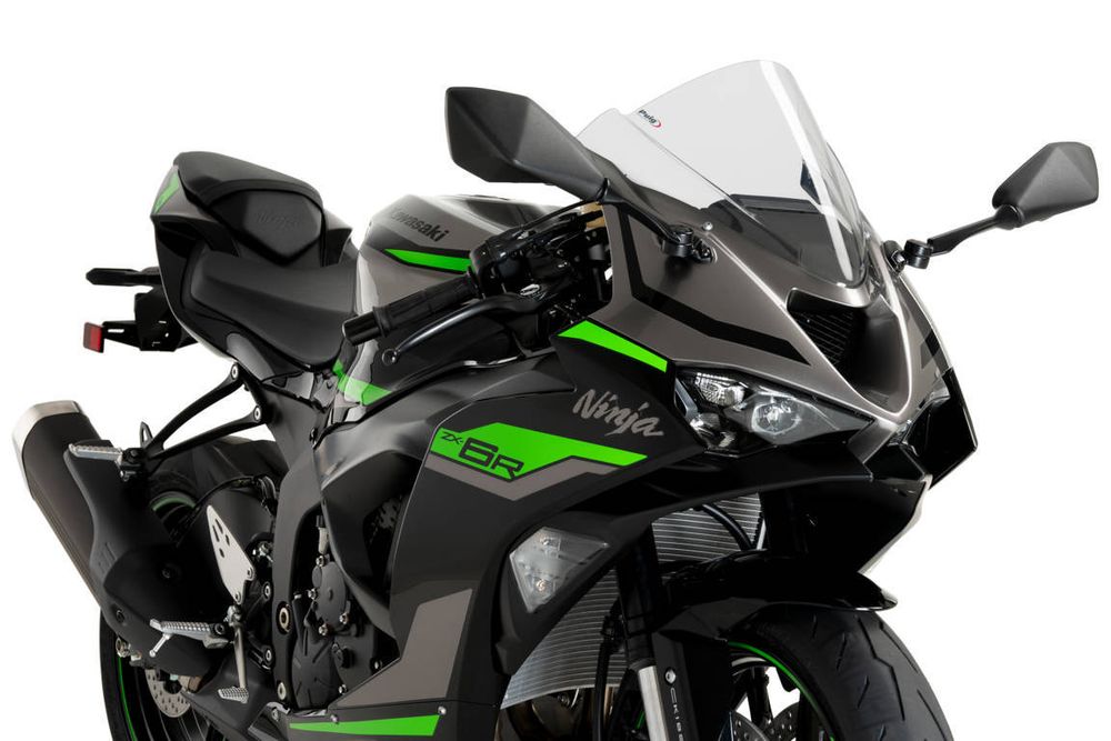 PUIG 21831W Z-Racing Scheibe passend fuer KAWASAKI ZX-6R NINJA Transparent
