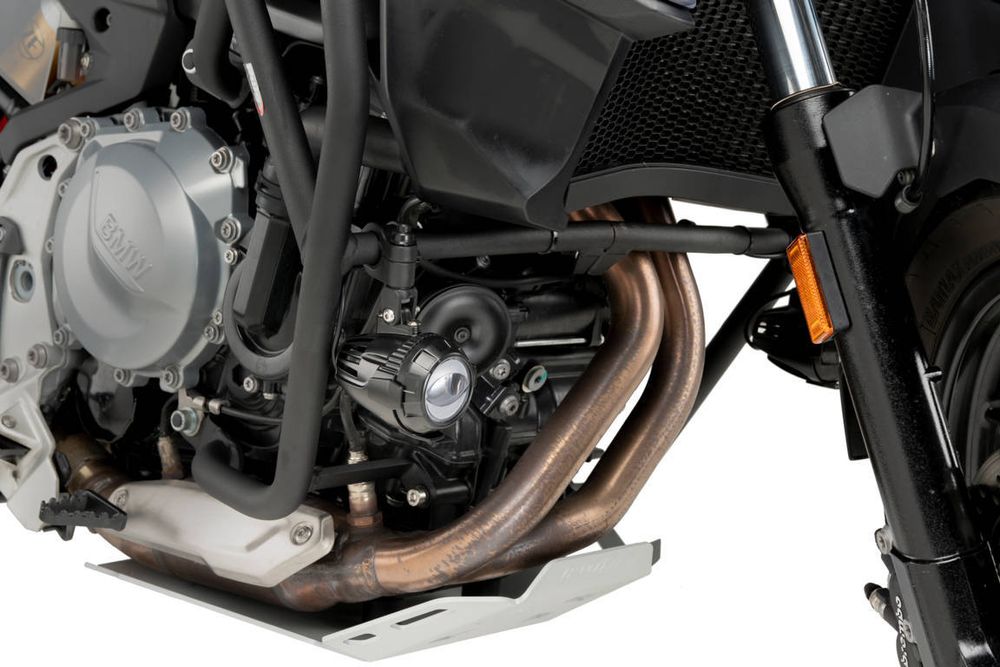 PUIG 21786N Zusatzscheinwerfern Beam 3.0 passend fuer HONDA CB500X Schwarz