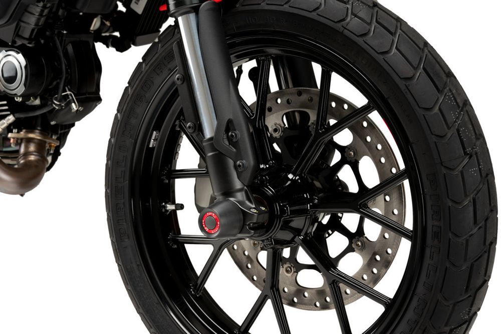 PUIG 20143N Vorderachsregler PHB19 passend fuer DUCATI SCRAMBLER ICON Schwarz