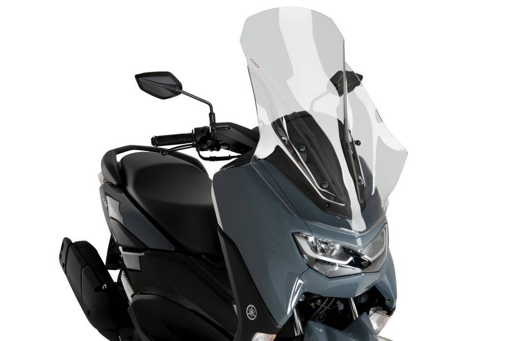 PUIG 21802W Windschutzscheibe V-Tech Line Touring passend fuer YAMAHA NMAX 125 Transparent