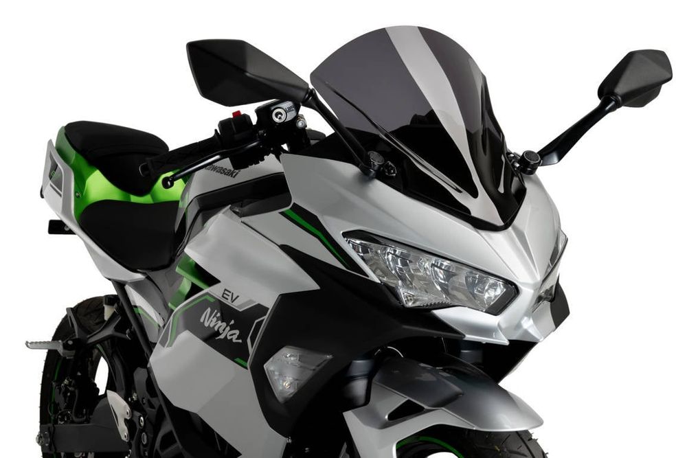 PUIG 9976F Z-Racing Scheibe passend fuer KAWASAKI NINJA 400 Stark getönt