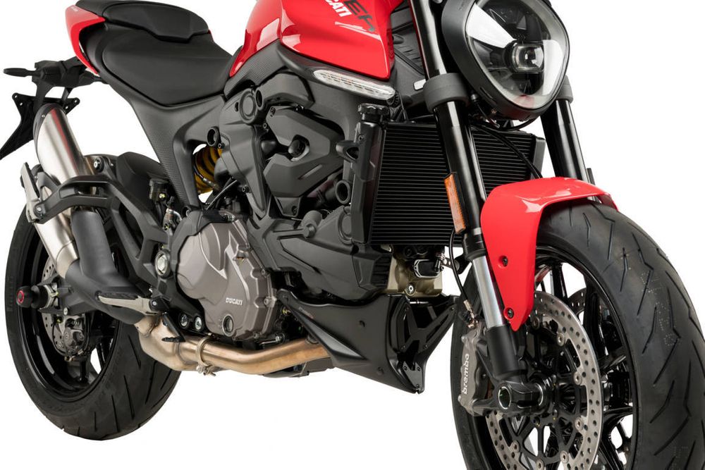 PUIG 20714J Bugspoiler passend fuer DUCATI MONSTER 937 Mattschwarz