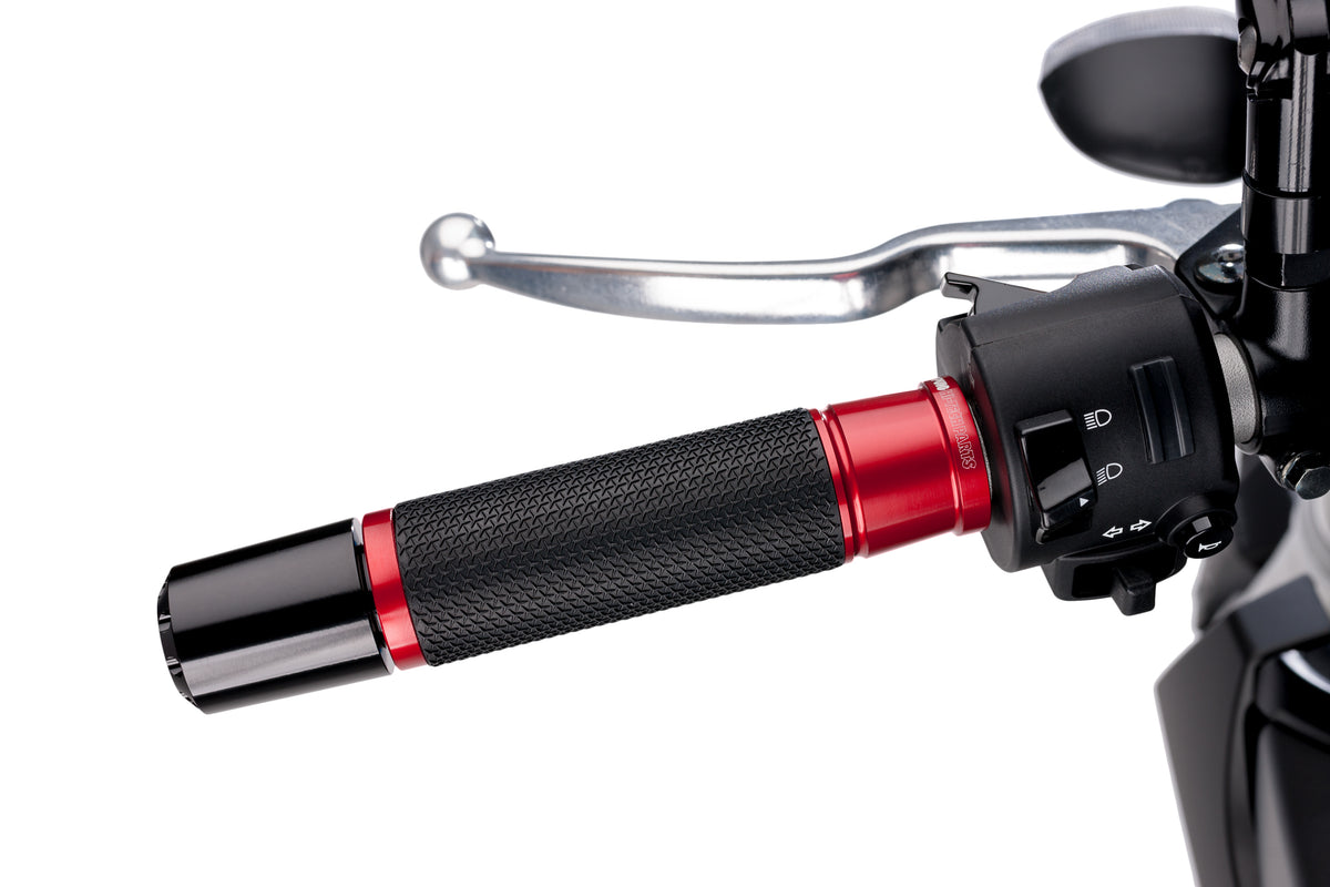 PUIG 6326R Ascent Griffe passend fuer KAWASAKI KLE500 Rot