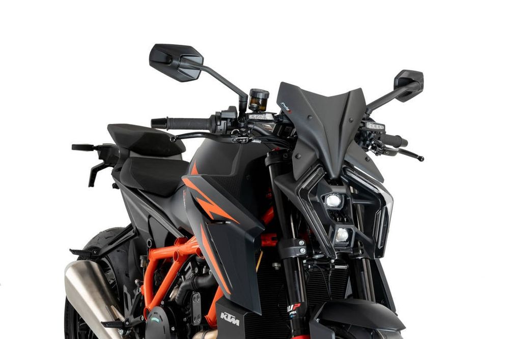 PUIG 21906J New Generation Sport passend fuer KTM 1390 SUPER DUKE R Mattschwarz
