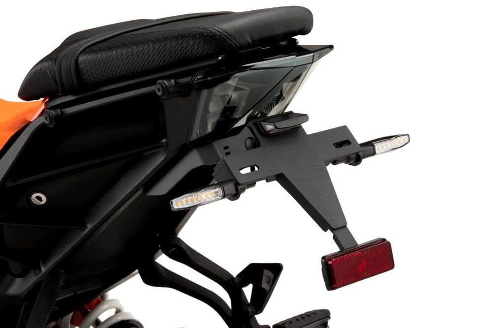 PUIG 21917N Kennzeichenhalters passend fuer KTM 390 DUKE Schwarz