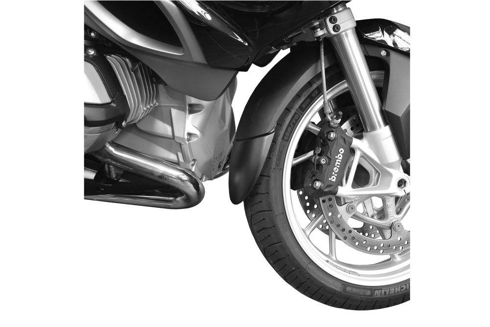 PUIG 8487N Verlängerung des vorderen Schutzblechs passend fuer BMW R1200RT Schwarz