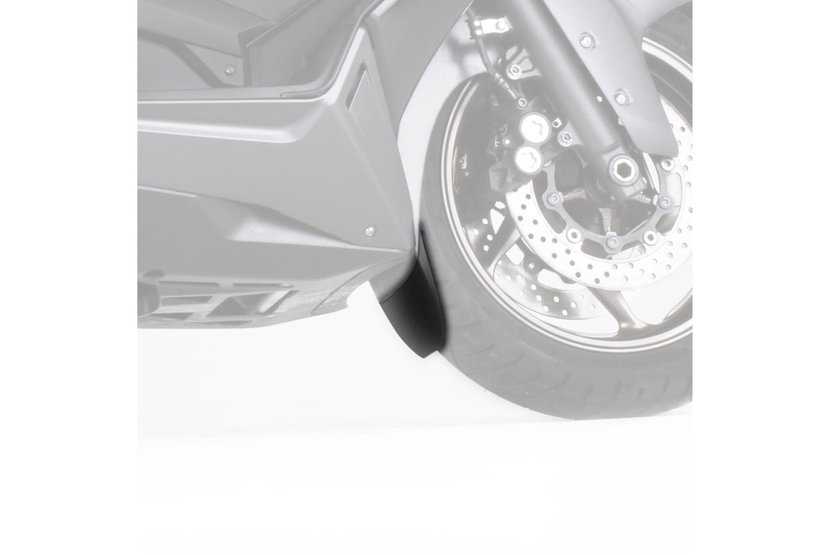 PUIG 3666N Verlängerung des vorderen Schutzblechs passend fuer YAMAHA T-MAX 530 Schwarz