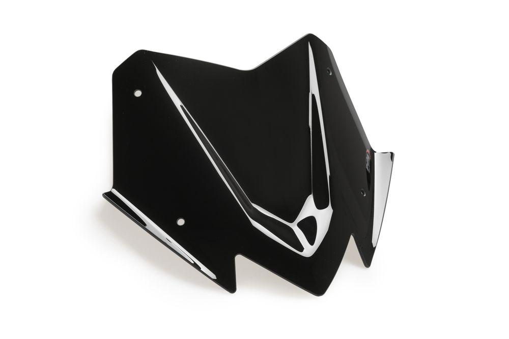 PUIG 21269N Windschutzscheibe V-Tech Line Sport passend fuer YAMAHA T-MAX 560 TECH MAX Schwarz