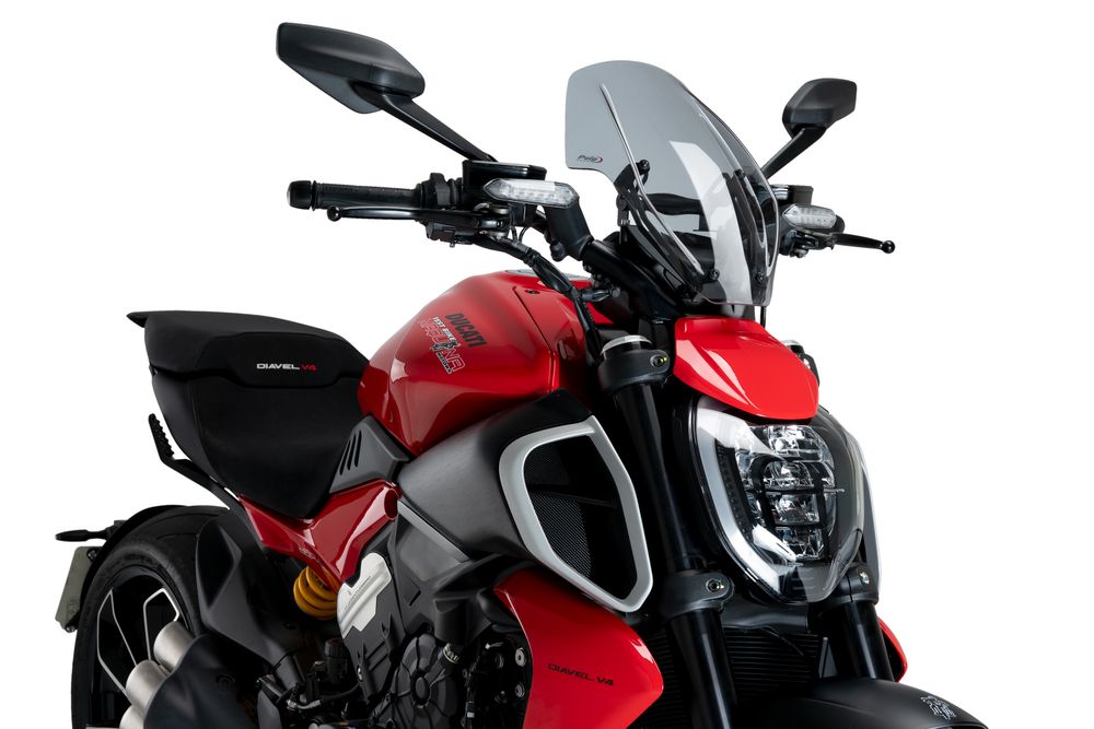 PUIG 21713H New Generation Verstellbare passend fuer DUCATI DIAVEL V4 Getönt