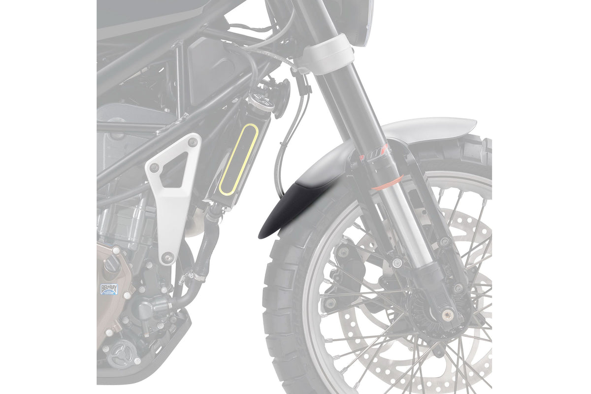 PUIG 3681N Verlängerung des vorderen Schutzblechs passend fuer HUSQVARNA SVARTPILEN 401 Schwarz