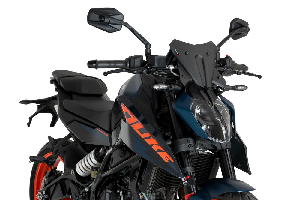 PUIG 21997J New Generation Sport passend fuer KTM 390 DUKE Mattschwarz