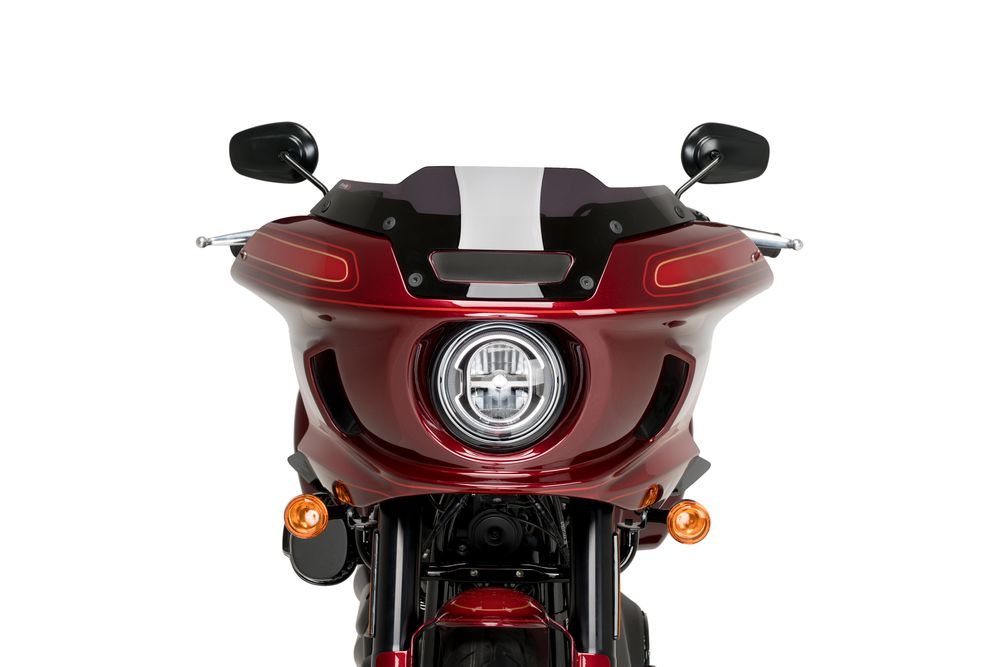 PUIG 21472F High-Road Sport passend fuer HARLEY DAVIDSON SOFTAIL LOW RIDER ST FXLRST Stark getönt