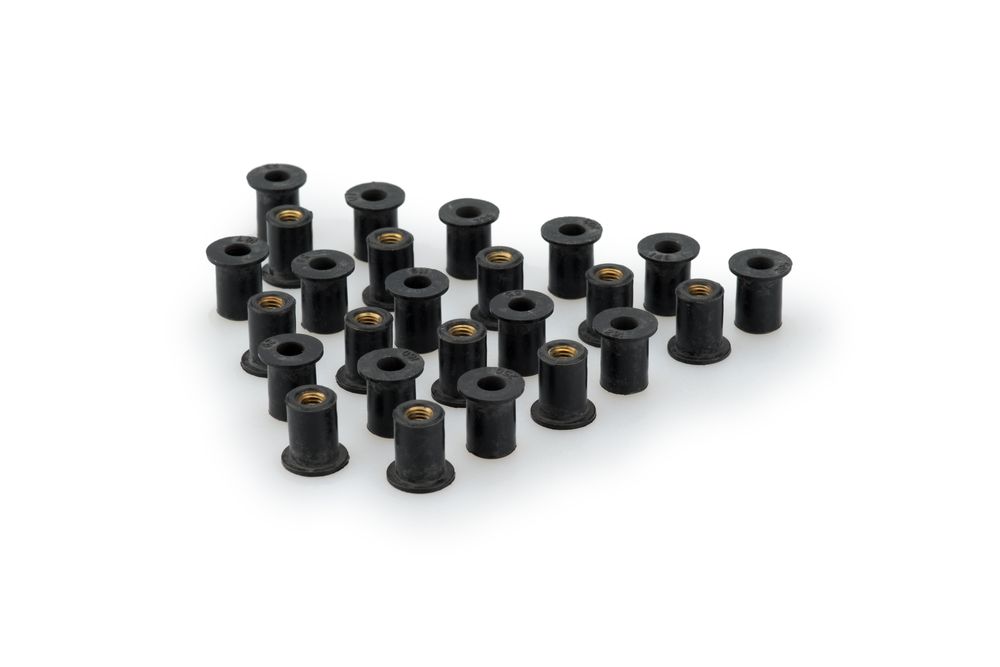 PUIG 0714N Silentblocks passend fuer UNIVERSAL UNIVERSAL Schwarz