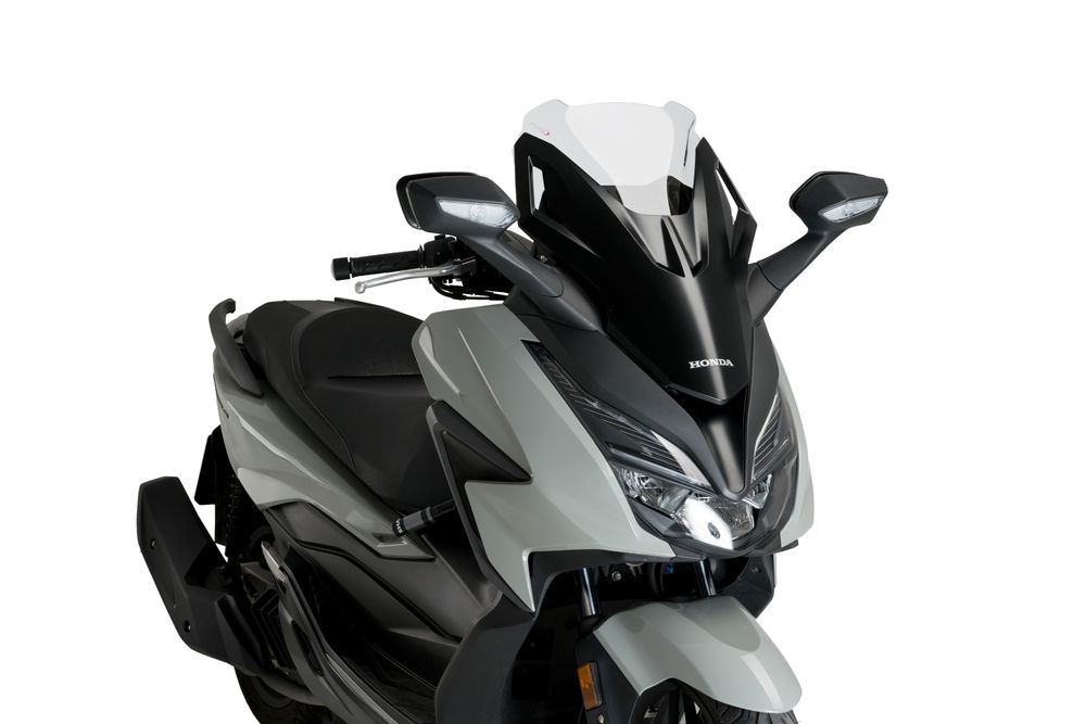 PUIG 21320W Windschutzscheibe V-Tech Line Sport passend fuer HONDA FORZA 125 Transparent