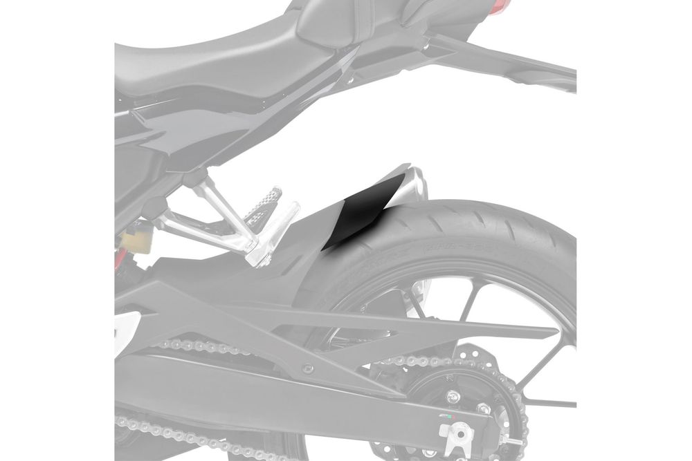 PUIG 3514J Kotflügelverlängerung passend fuer HONDA CB125R NEO SPORTS CAFE Mattschwarz