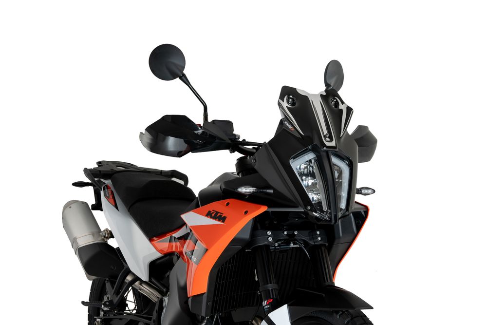 PUIG 21610N Sportscheibe passend fuer KTM 890 ADVENTURE Schwarz