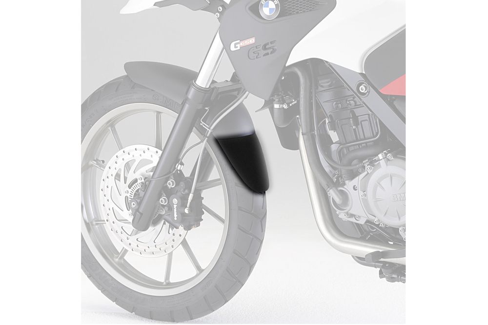 PUIG 6177N Verlängerung des vorderen Schutzblechs passend fuer BMW F650GS Schwarz
