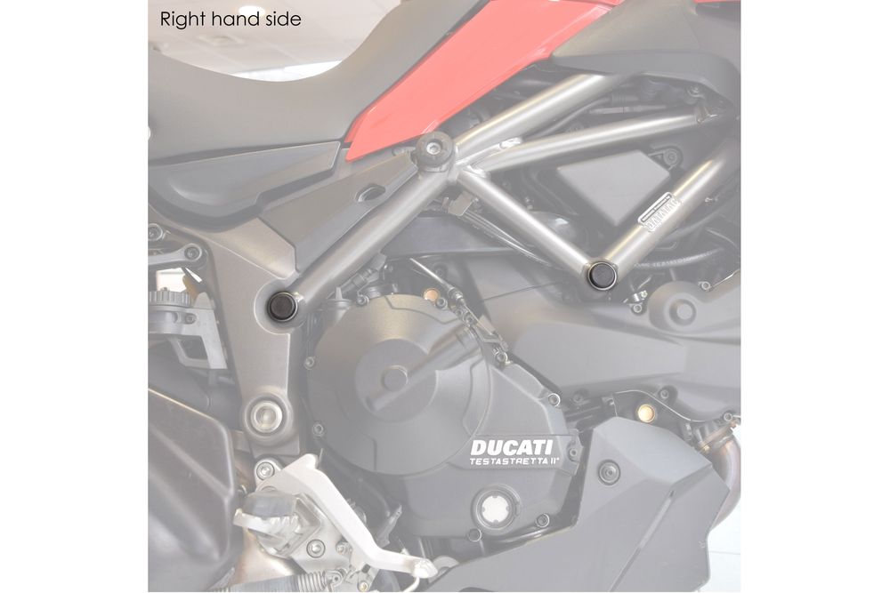 PUIG 9636N Verkleidungsaufsätzte passend fuer DUCATI MULTISTRADA 1200 Schwarz