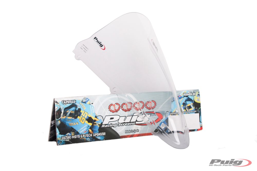 PUIG 4637W Racingscheibe passend fuer YAMAHA YZF-R125 Transparent