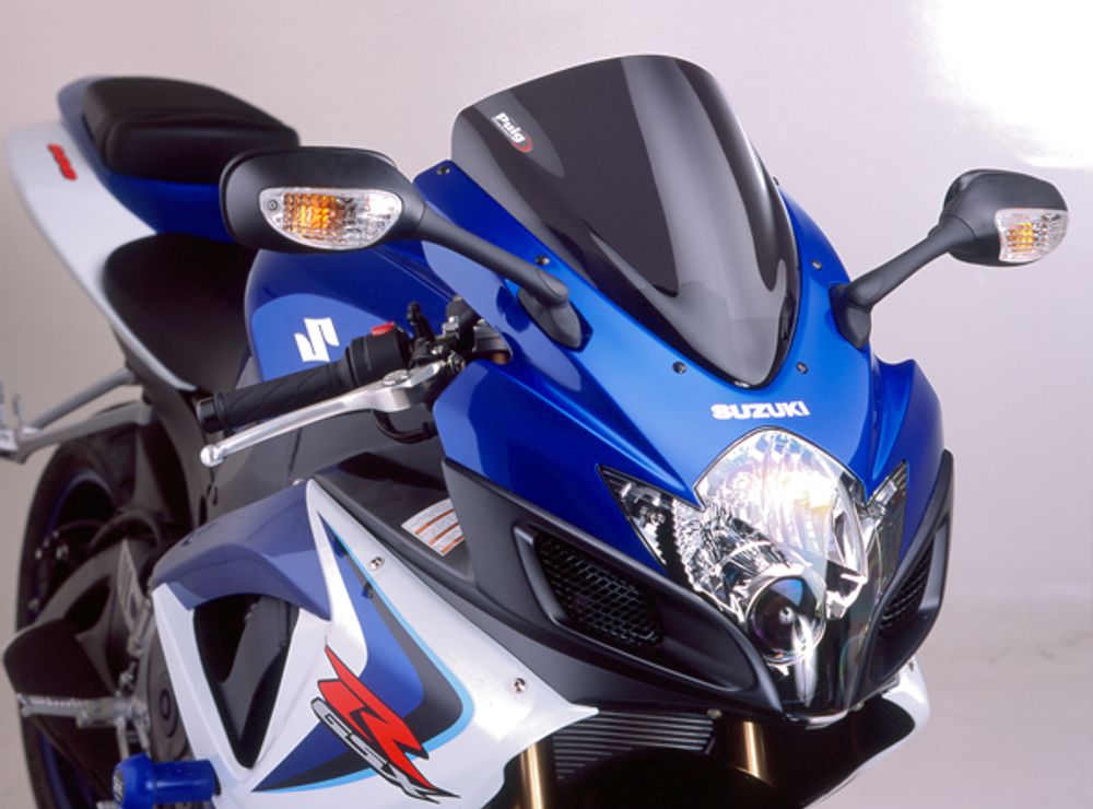 PUIG 4055N Z-Racing Scheibe passend fuer SUZUKI GSX-R600 Schwarz