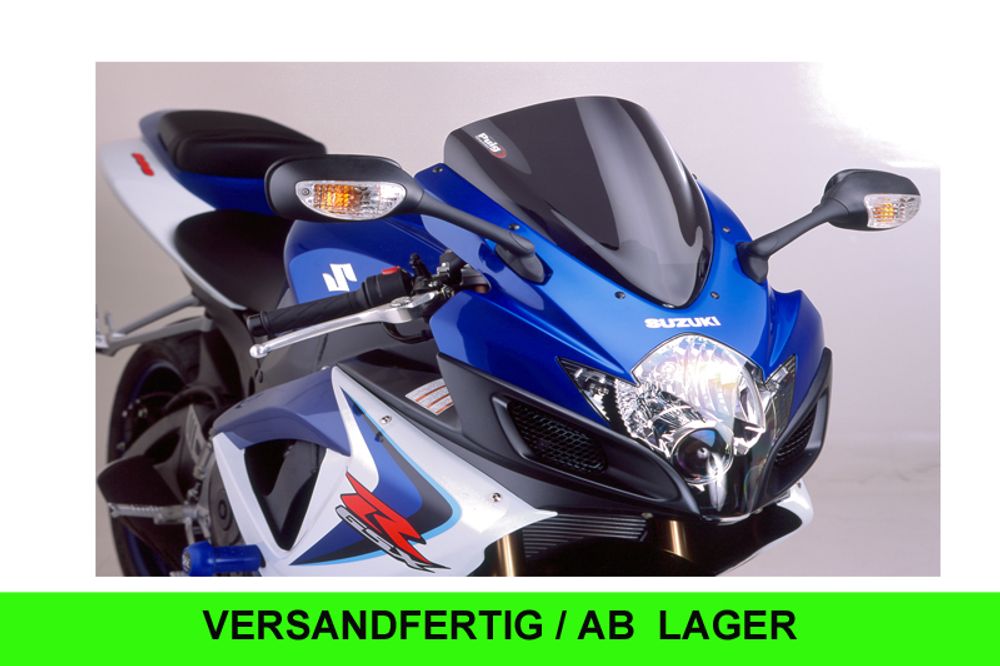 PUIG 4055F Z-Racing Scheibe passend fuer SUZUKI GSX-R600 Stark getönt