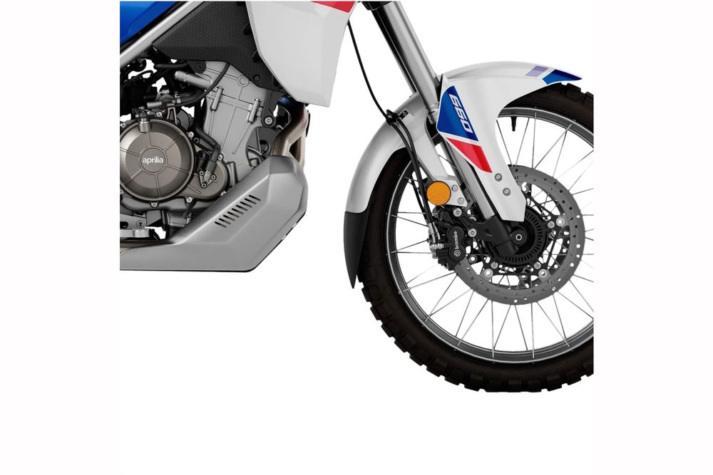 PUIG 21640N Verlängerung des vorderen Schutzblechs passend fuer APRILIA TUAREG 660 Schwarz