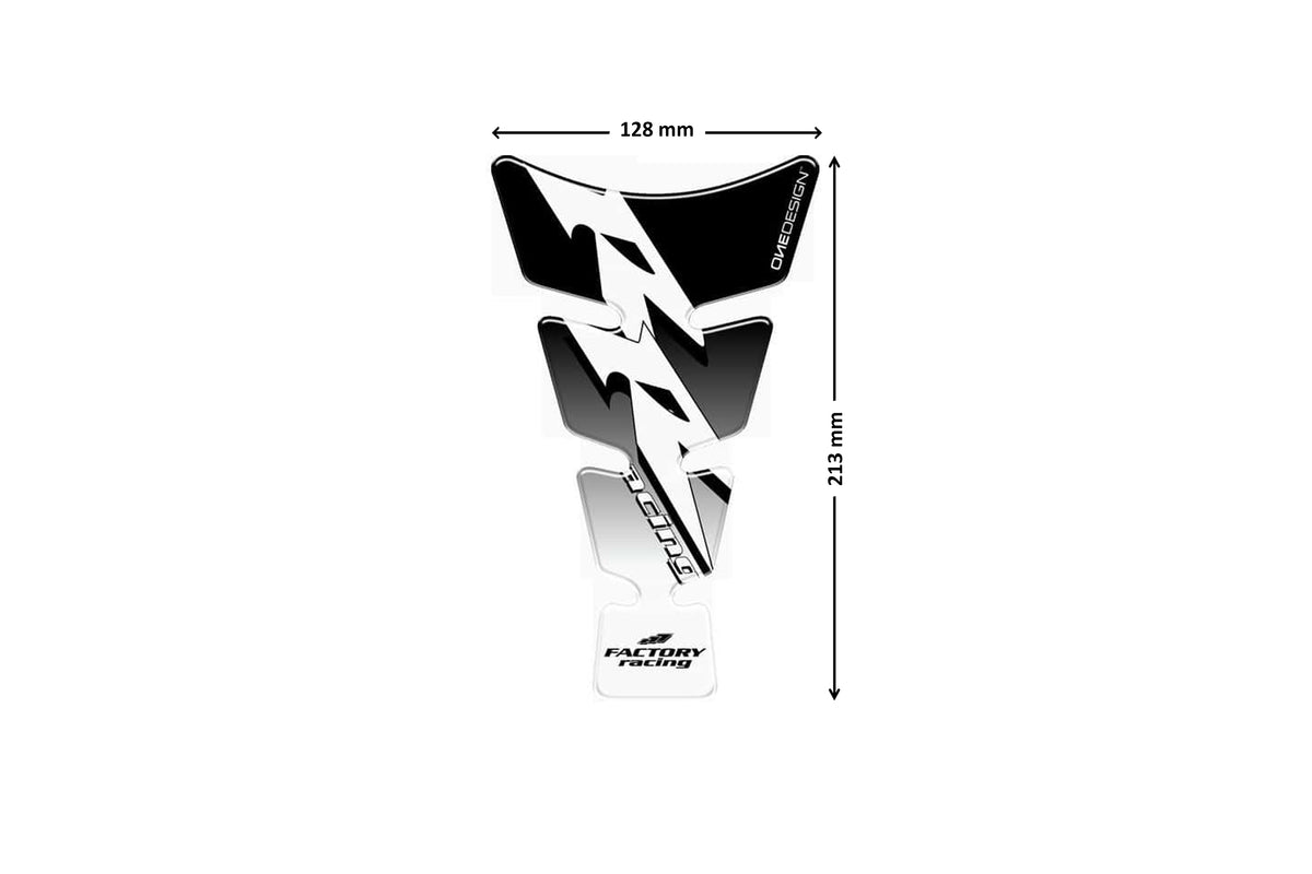 PUIG 9306N Spirit Tankprotektor passend fuer KAWASAKI Z650 Schwarz