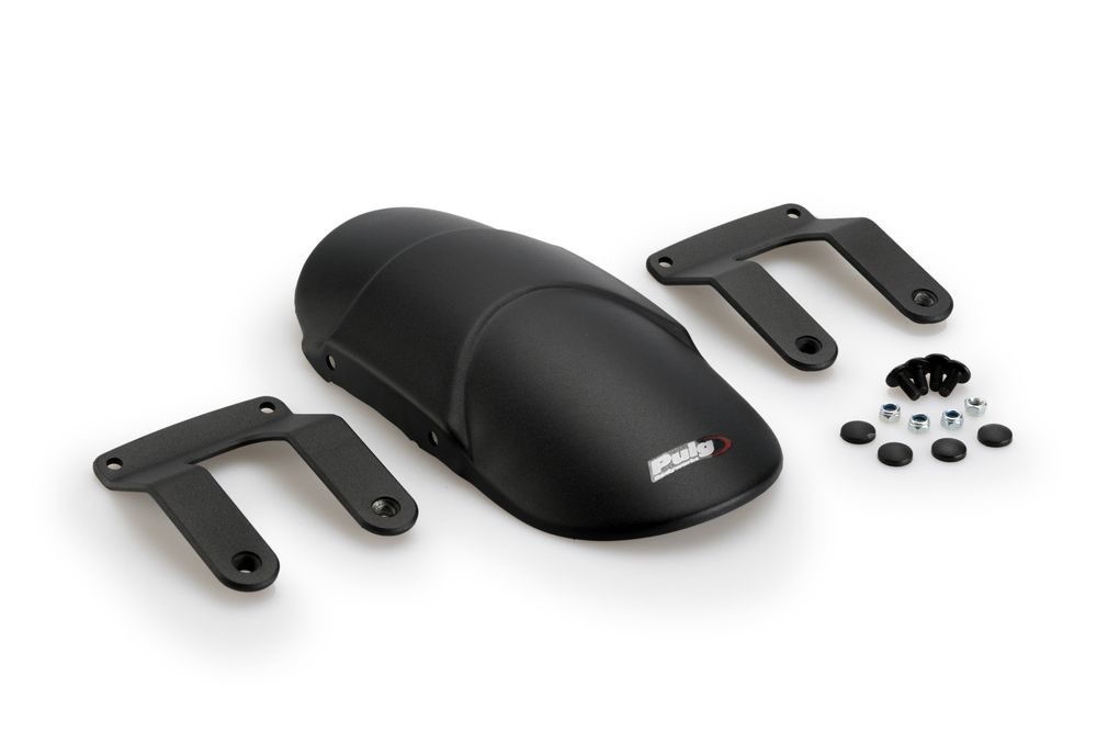 PUIG 20296N Vorderer Kotflügel dicken Aluminiumblech passend fuer INDIAN SCOUT BOBBER Schwarz
