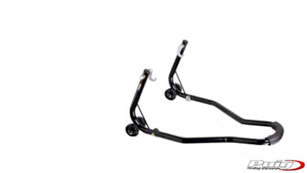 PUIG 4322N Motorradständer hinten passend fuer HONDA NT650V DEAUVILLE Schwarz